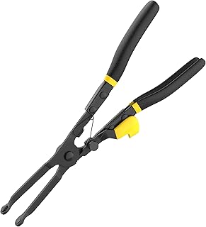 Renekton Clamp Spread Pliers with Locking Device, Working on Lap Joint Clamps, Connector Double Clamps and Exhaust Pipe Clamps