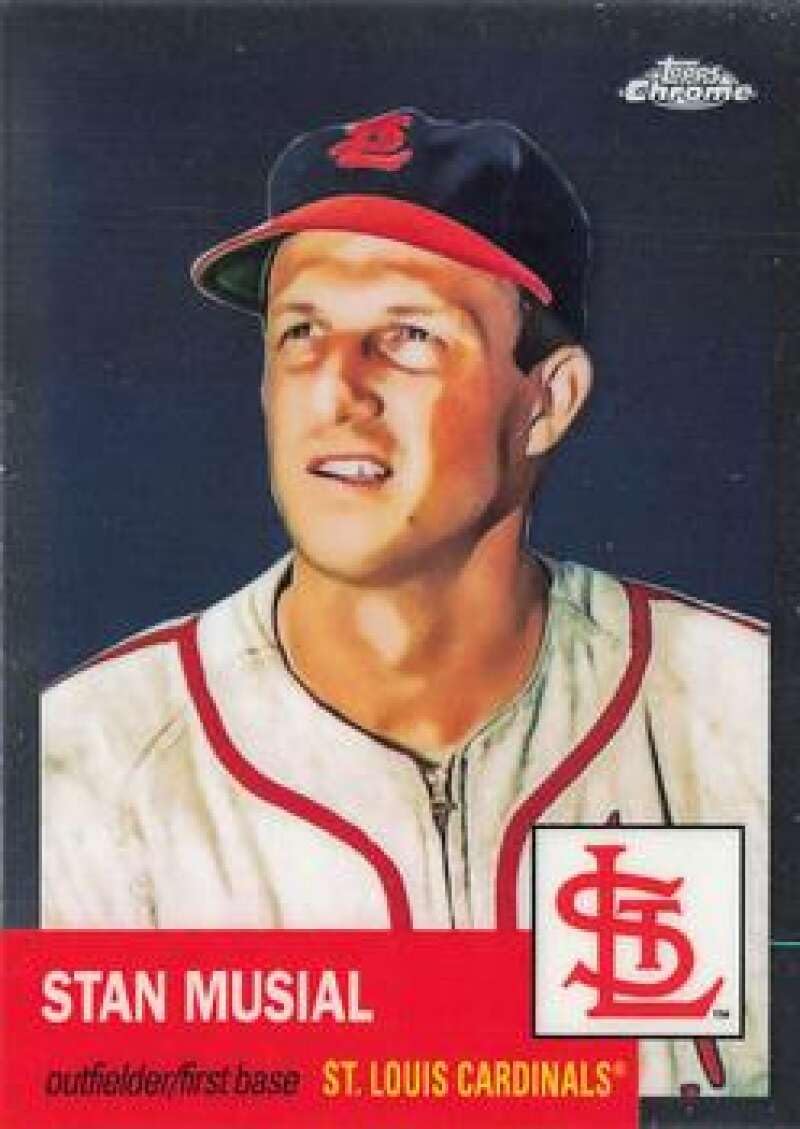 Amazon.com: 2022 Topps Chrome Platinum Anniversary #9 Stan Musial
