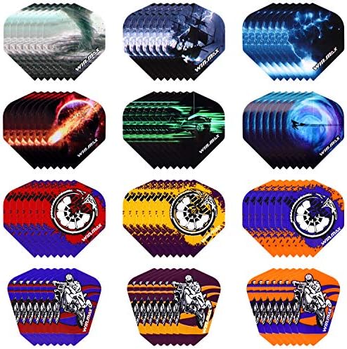 5 sets or 10 sets choose 1 set Various colours available Amazon Dart Flights