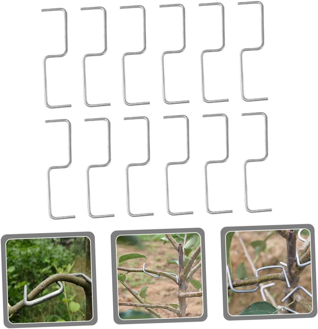 1set Tree Puller for Gardening Tie Stick Shaper Branch Bending Clips for Plant Training and Shaping