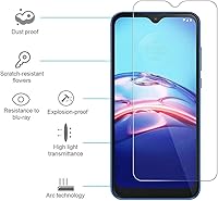 Vista 2 de Protector de pantalla para Motorola Moto E 2020 Galss templado, película de vidrio protectora de pantalla antiarañazos de alta transparencia