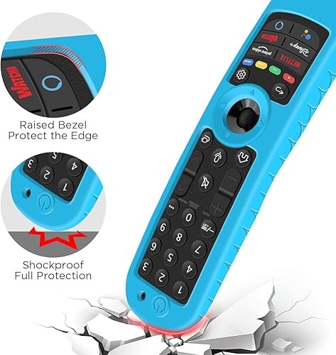 Miniatura 4 de Funda de silicona para LG MR21GA MR21GC Control remoto a prueba de golpes Funda protectora antideslizante para LG MR22GA MR22GN MR23GA MR24GN Magic