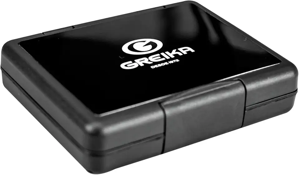 Greika | Case Estojo Rígido Anti-Impacto para Cartões de Memória SD e Micro SD para Fotógrafos Gamers e Profissionais