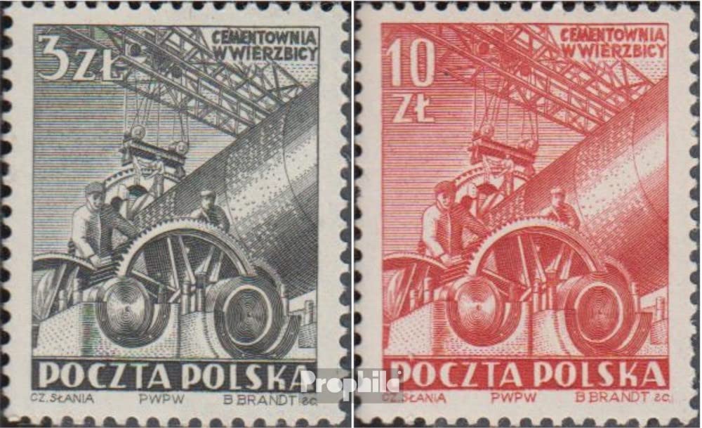 Polen Briefmarken 1974 Holzbaukunst – Komplett Satz 2302-2307 Postfrisch MNH