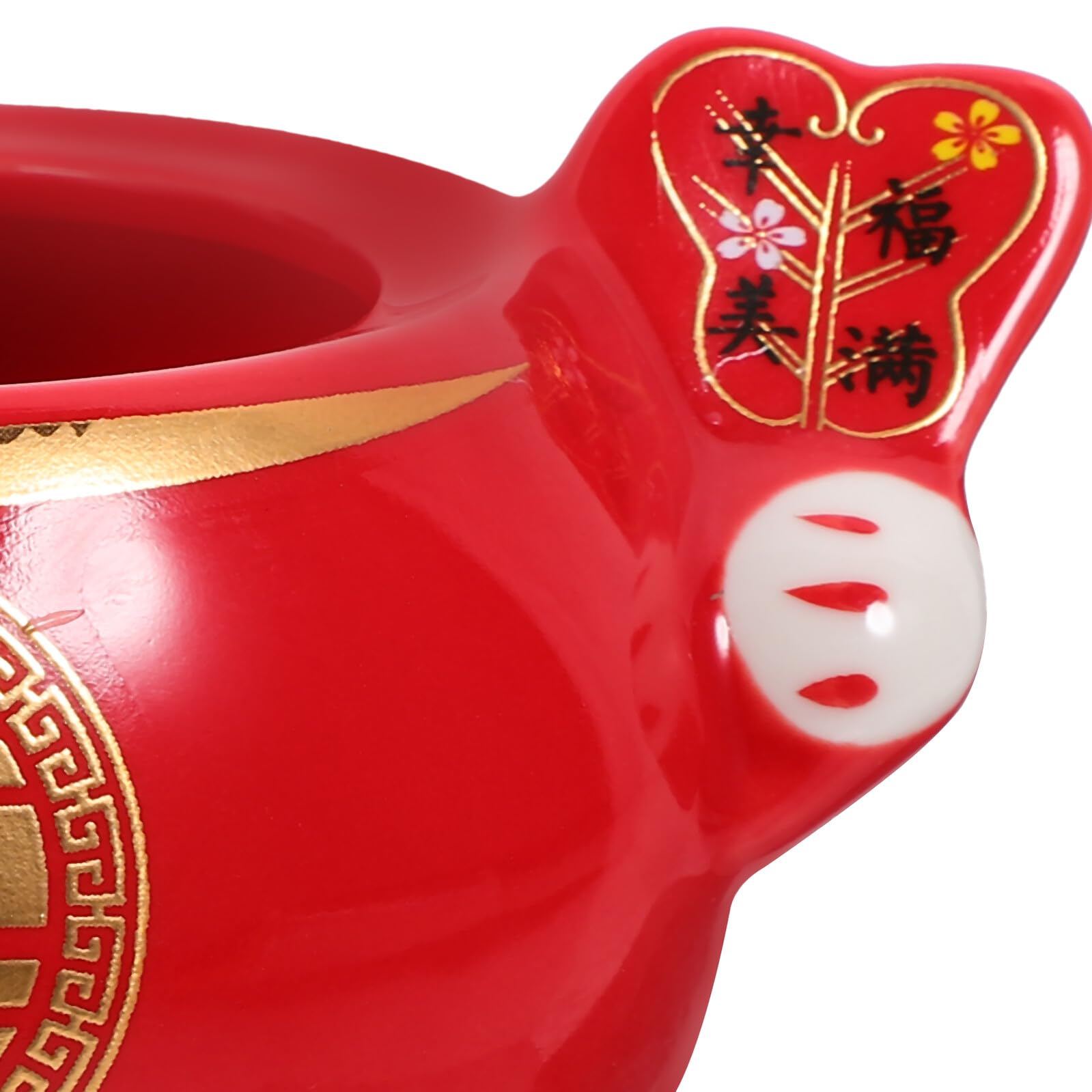 Mikinona Barattolo in Ceramica Decorativo per Matrimoni Coperchio Sigillato, Contenitore Versatile per Conservazione di Snack e Tè, per Decorazioni Casa e Bomboniere Festa Stile Casuale