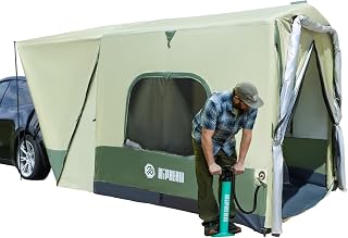 Niphean SUV Tent, 2 Mins Fast Setup Inflatable SUV Tents for Camping, Ca...