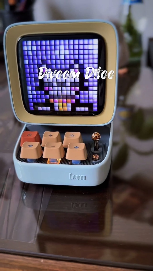 Amazon.com: Divoom Ditoo-Mic Bluetooth Speaker with Karaoke