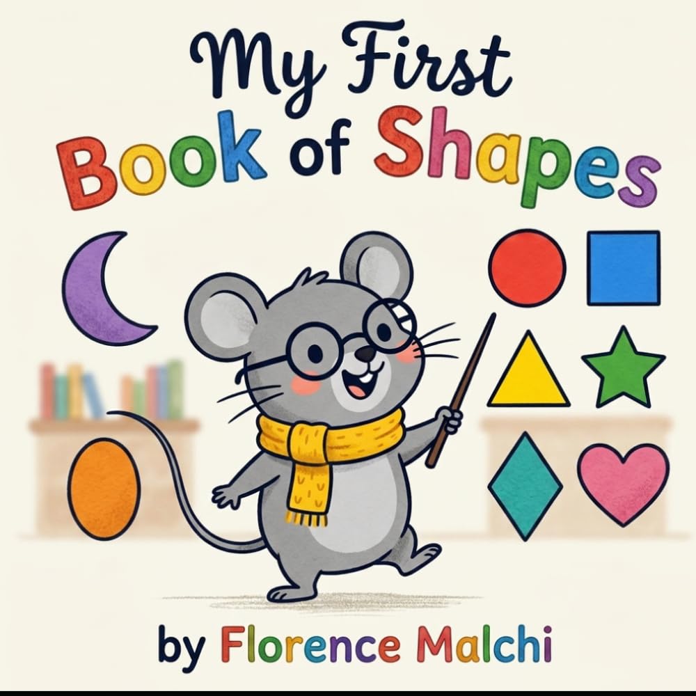 My First Book of Shapes: An Early Learning Picture Book for Toddlers, Preschoolers, and Kids Ages 1-4 (My Big First Early Learning)