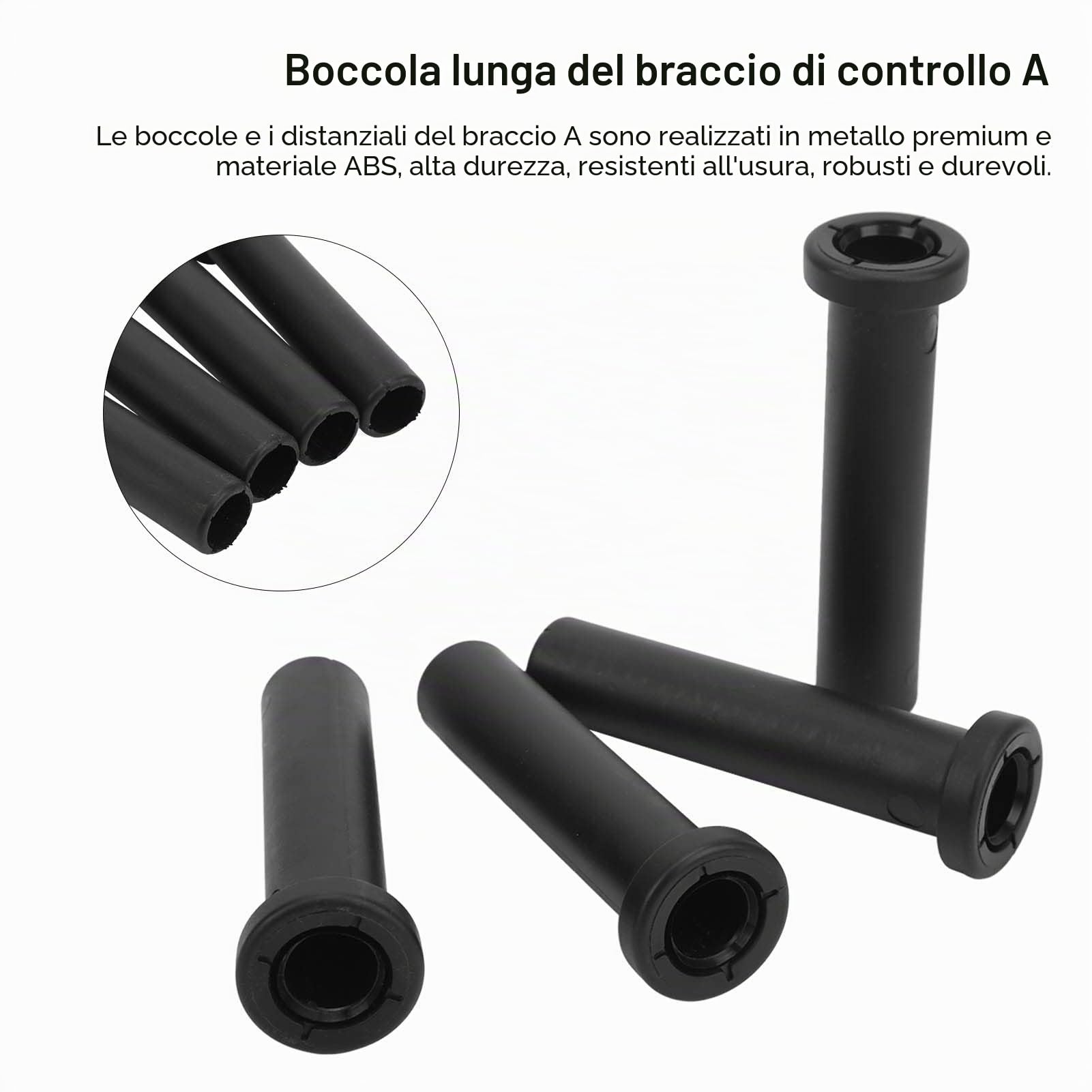 Bracci Anteriori Lunghi con Boccole e Distanziali - Ricambio per Trail Blazer 250 1993-2005 (4 Pezzi)
