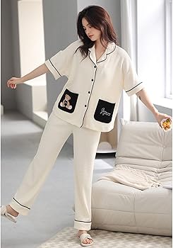 Amazon | [Aardman] ルームウェア レディース 大きいサイズ M