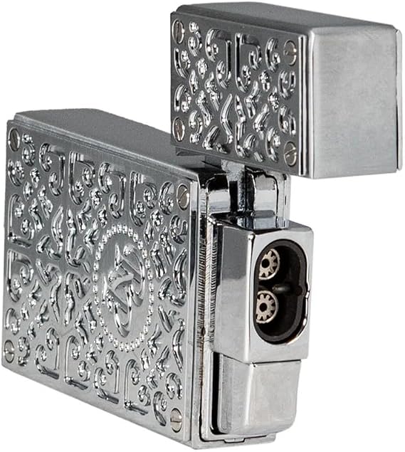 Rocky Patel Cigar Lighter - Burn Collection (Chrome)