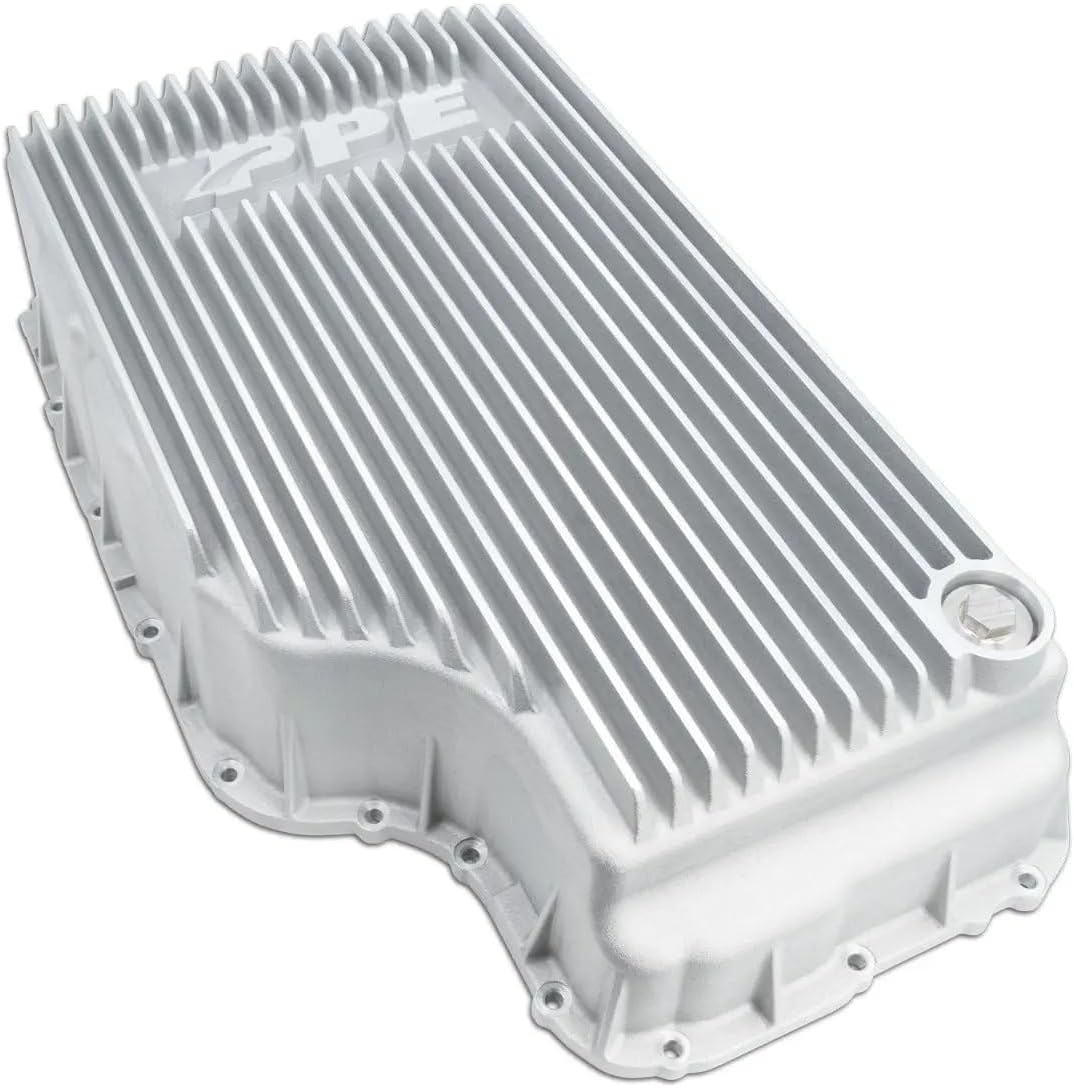 Heavy-Duty Cast Aluminum 10R140 Transmission Pan for 2020-2022 Ford Super Duty Diesel by Pacific Performance Engineering