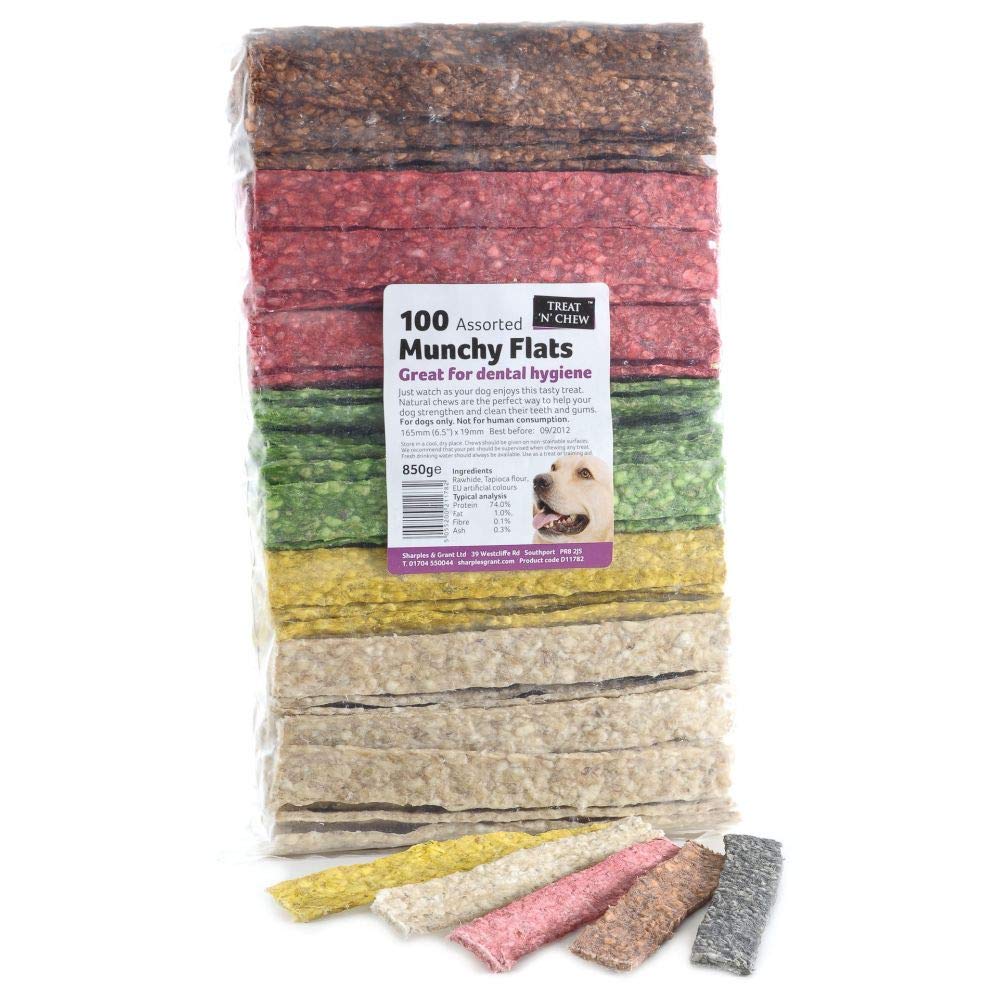 Treat 'N' Chew Munchy Flats 6.5x3.4"