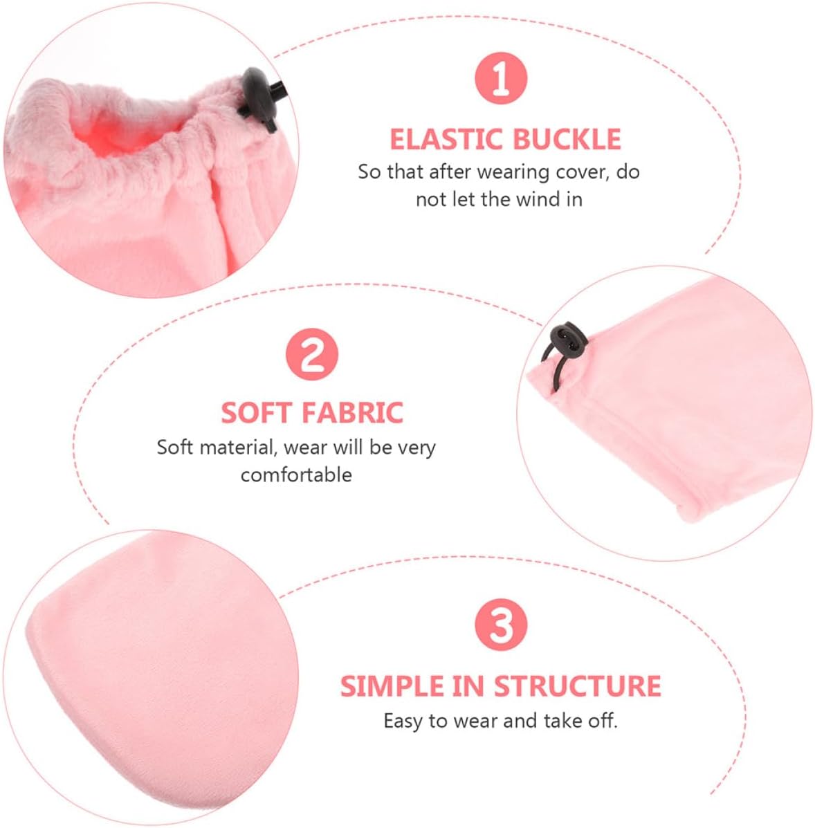 WOONEKY 2pairs Moisturizing Hand Treatment Mitts Paraffin Wax Cloth Gloves for Nail Art and Manicure Elastic Design for Better Fit Washable and Reusable for Salon Home Use