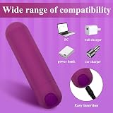 JEDLEM Upgraded Massager 10 Modes Quiet Massage – Silicone and resin materials