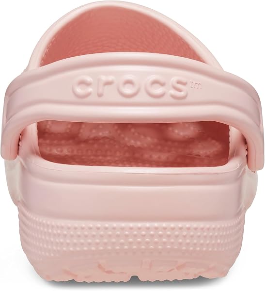 Close-up of the iconic Crocs Classic Clog, highlighting the ventilation ports and textured footbed.