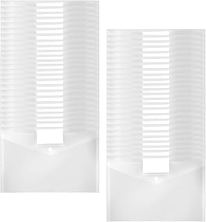 50 Pcs Plastic Envelopes Poly Envelopes File Folders with Snap Button Closure Clear Folders for Documents US Letter A4 Size Filing Holder with Label Pocket for Home Office School(Transparent)