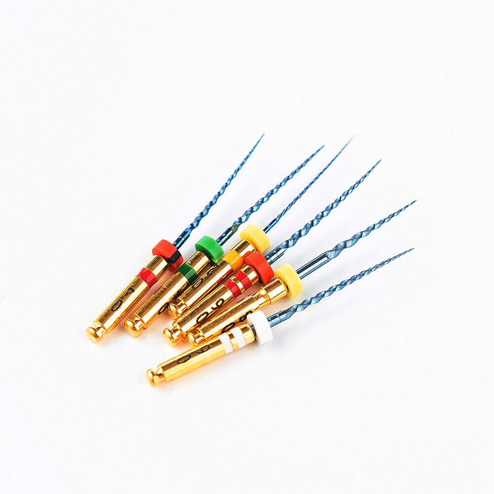 Dental Endo Files X3-Blue Max 25MM Endodontic Root Canal Treatment Rotary Files (6PCS X3-Blue MAX Files)