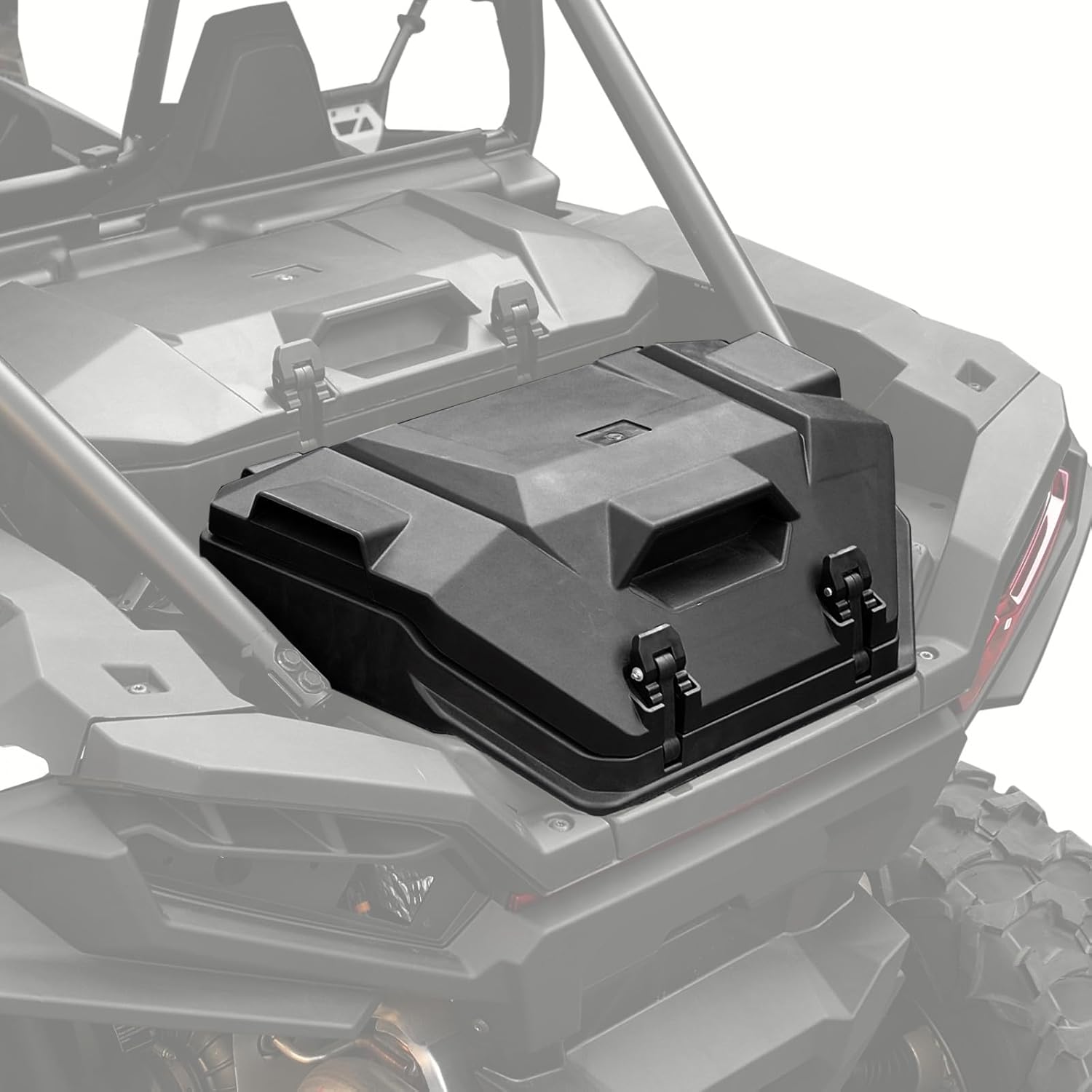 HAKA TOUGH Trunk Storage Box for 2024 Polaris RZR XP 1000 Accessories, 55QT Rear Bed Cargo Storage Box for RZR XP 1000 24,Replace #2884525