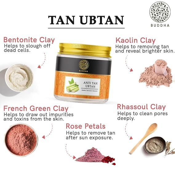 Buddha Natural Tan Ubtan (50 Gms)