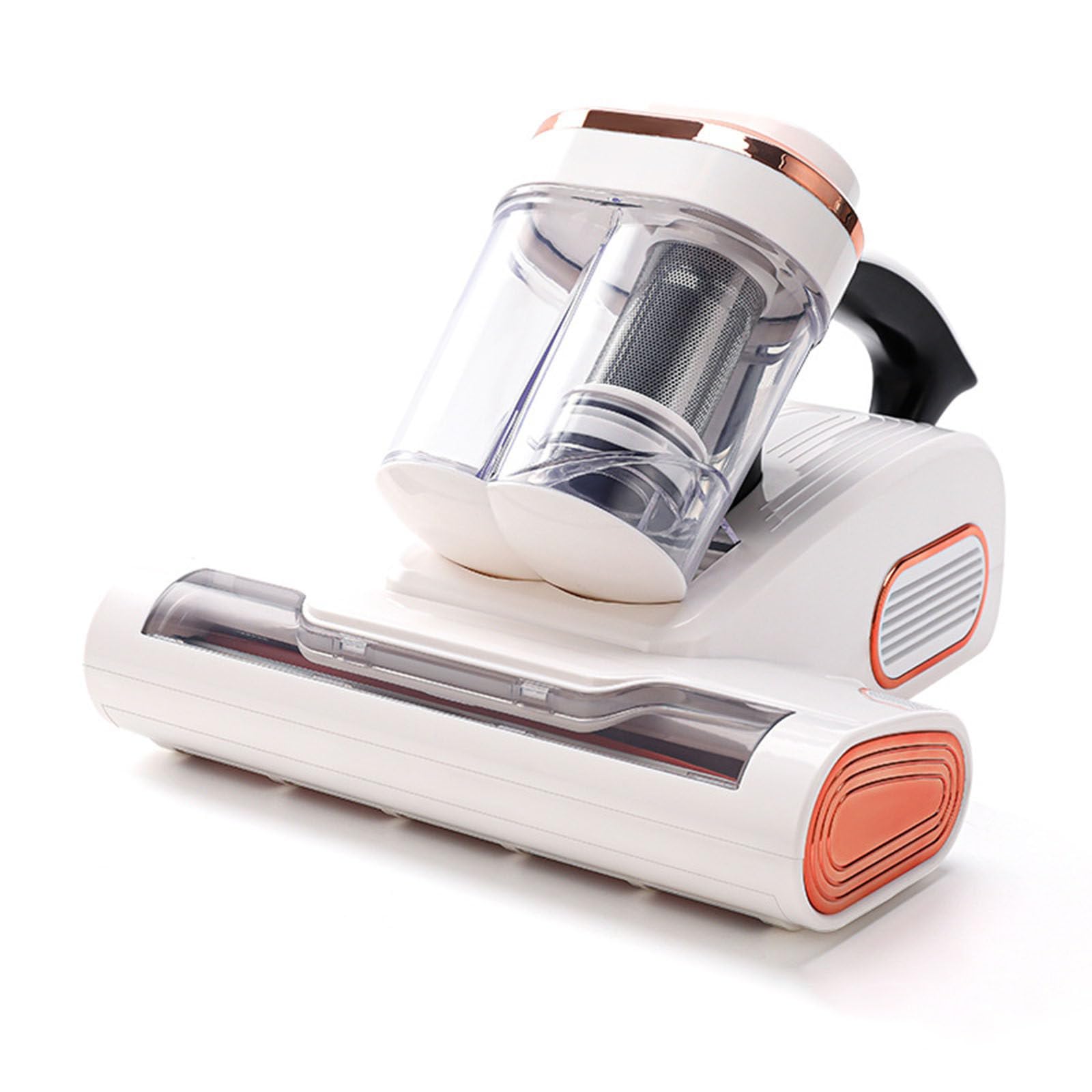 Aspiradora de mano con cable y filtro para cama, sofá y almohadas, con esterilización por luz ultravioleta y antiácaros, potencia de succión de 13 kPa