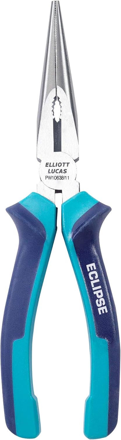 Eclipse PW10638/11 Long Nose Plier, Blue, 200 mm