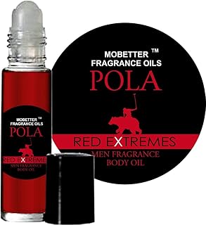 Pola Red Extreme Cologne Body Oil for Men (10ml Roll On) by Mobetter Fragrance Oils