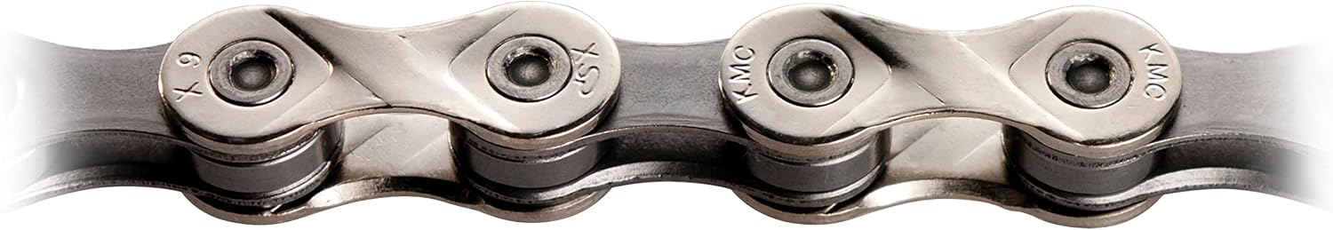 KMC X9 9 Speed Chain, Silver/Grey, 122 Link - Image 3
