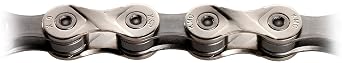 KMC X9 9 Speed Chain, Silver/Grey, 122 Link