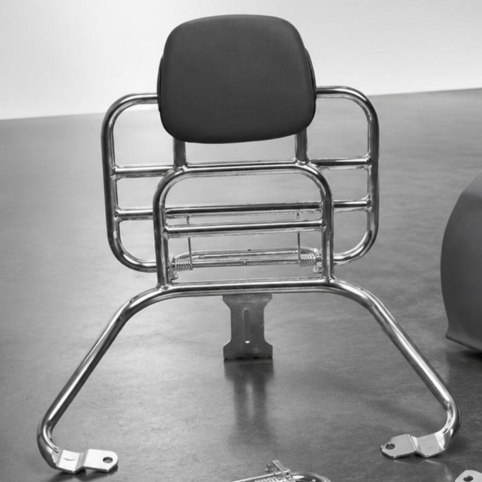 Portapacchi Luggage Rack Posteriore Pieghevole Bagagli Capacità di Carico Aumentata Funzionale E Elegante Metallo