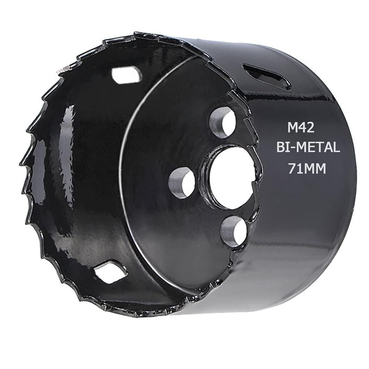 SagaSave 2.80 inch 71mm Hole Saw Blade, Corn Hole Drilling Cutter for Stainless Steel Cornhole Carbon Steel & BI-Metal Heavy Duty Steel โ image 1