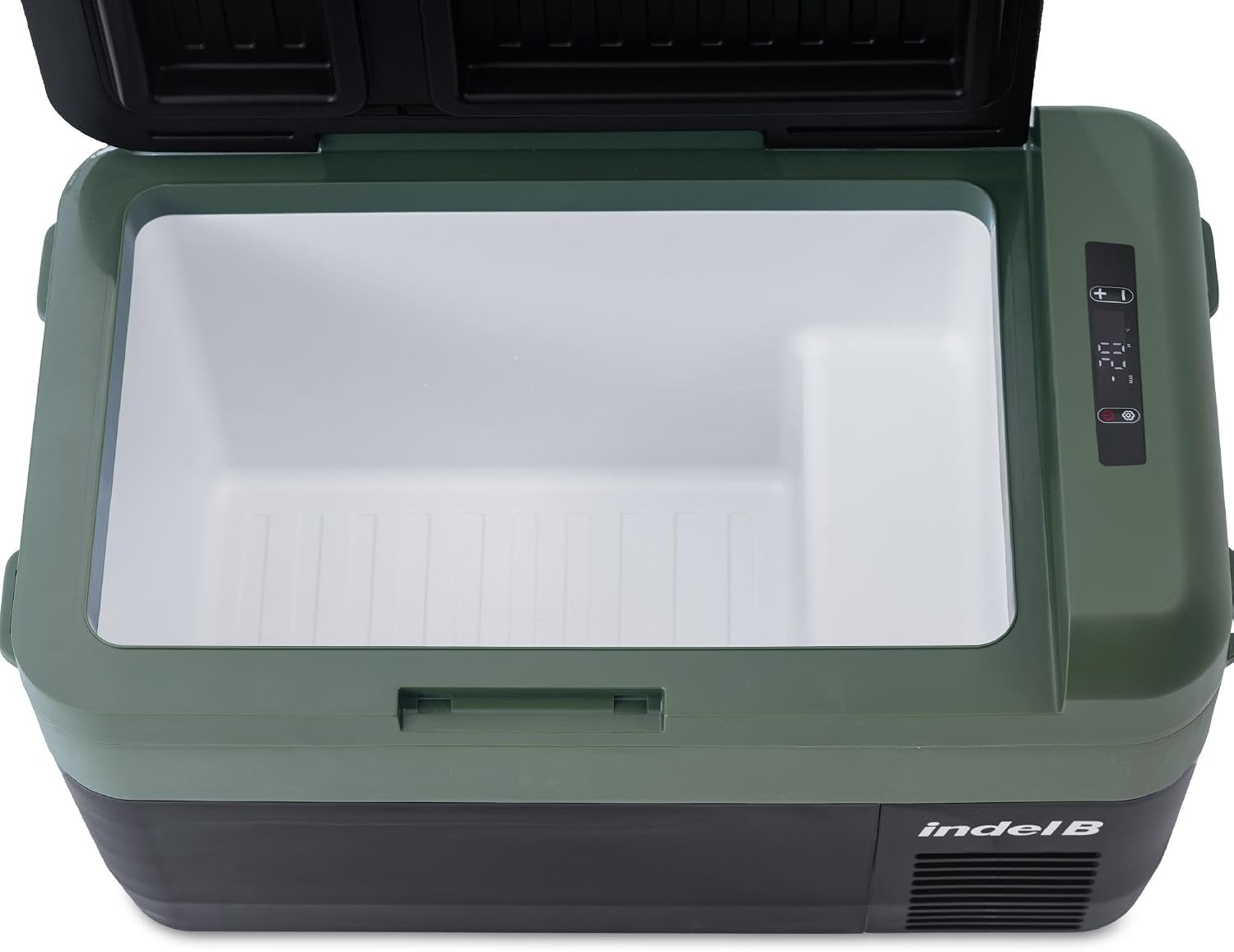 Interior view of Indel B ITB42 refrigerator freezer