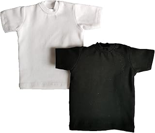 SSbeauty M 1/6 Custom Scale 2X T-Shirt Clothes for 12