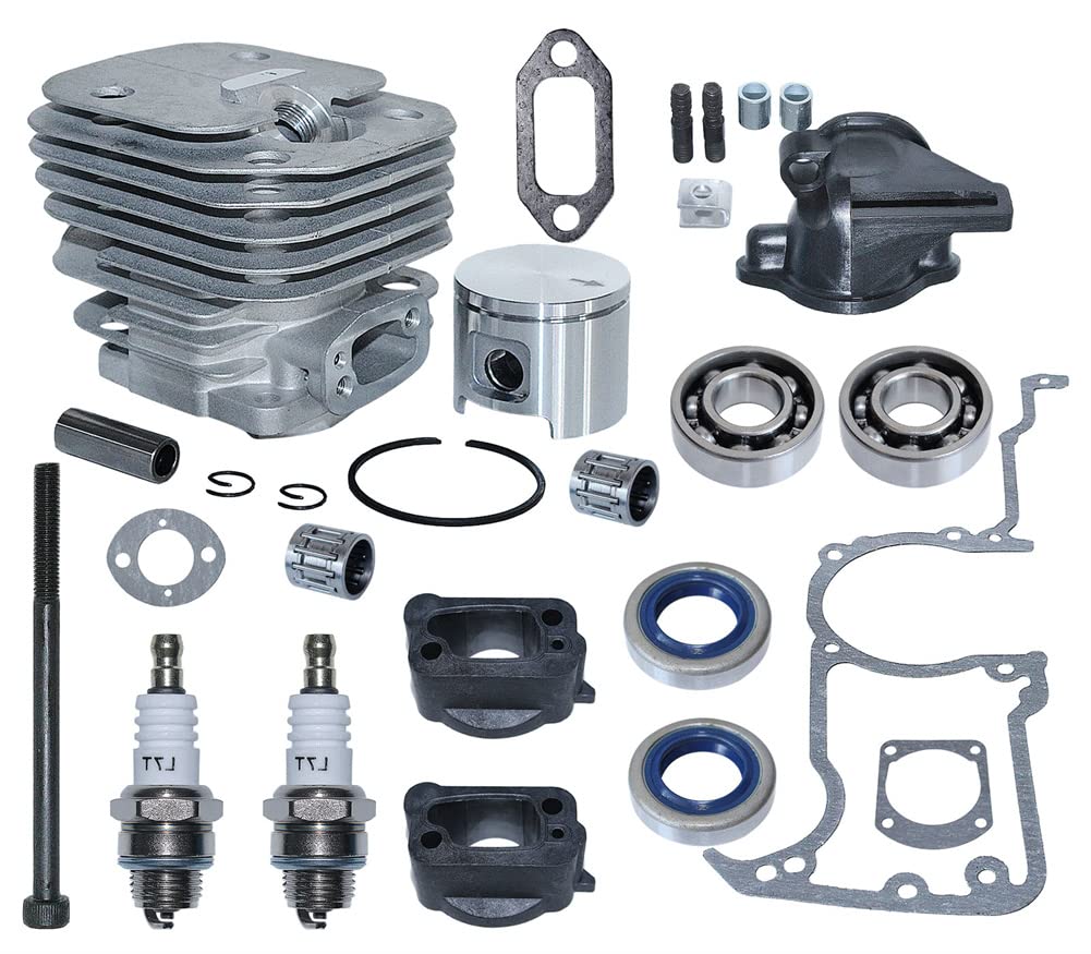 Kit de pistón de Cilindro de 48Mm, para Husqvarna 61 268 272 para Piezas de Motosierra para Jonsered 625 630, 503 53 20 71