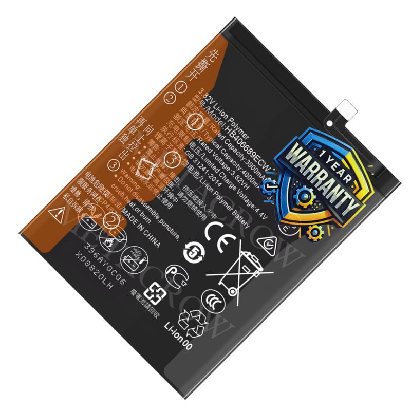 Image of Original HB406689ECW Battery Compatible for Huawei Honor 8C - (4000mAh) - 1 Year Warranty BC45