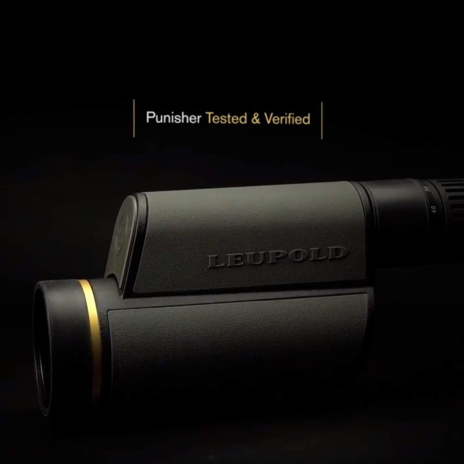 Leupold GR 12-40x60mm HD Gold Ring Spotting Scope