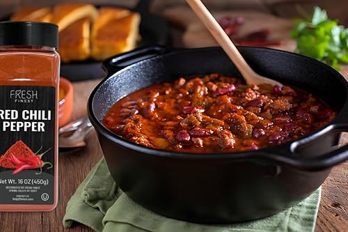 Miniatura 143 de Fresh Finest Cebolla en polvo, 11 oz (330 g), cebollas molidas prémium para un sabor auténtico, empaquetadas en un recipiente duradero