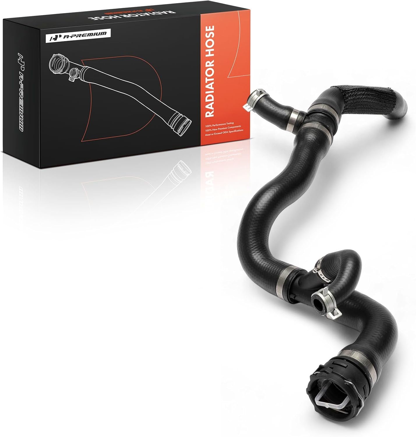 A-Premium Lower Radiator Coolant Hose Compatible with Volvo XC60 2015-2016, S60 2012-2016, S60 Cross Country 2016, XC70 2016, V60 2015-2016, V60 Cross Country 2015-2016, 2.5L