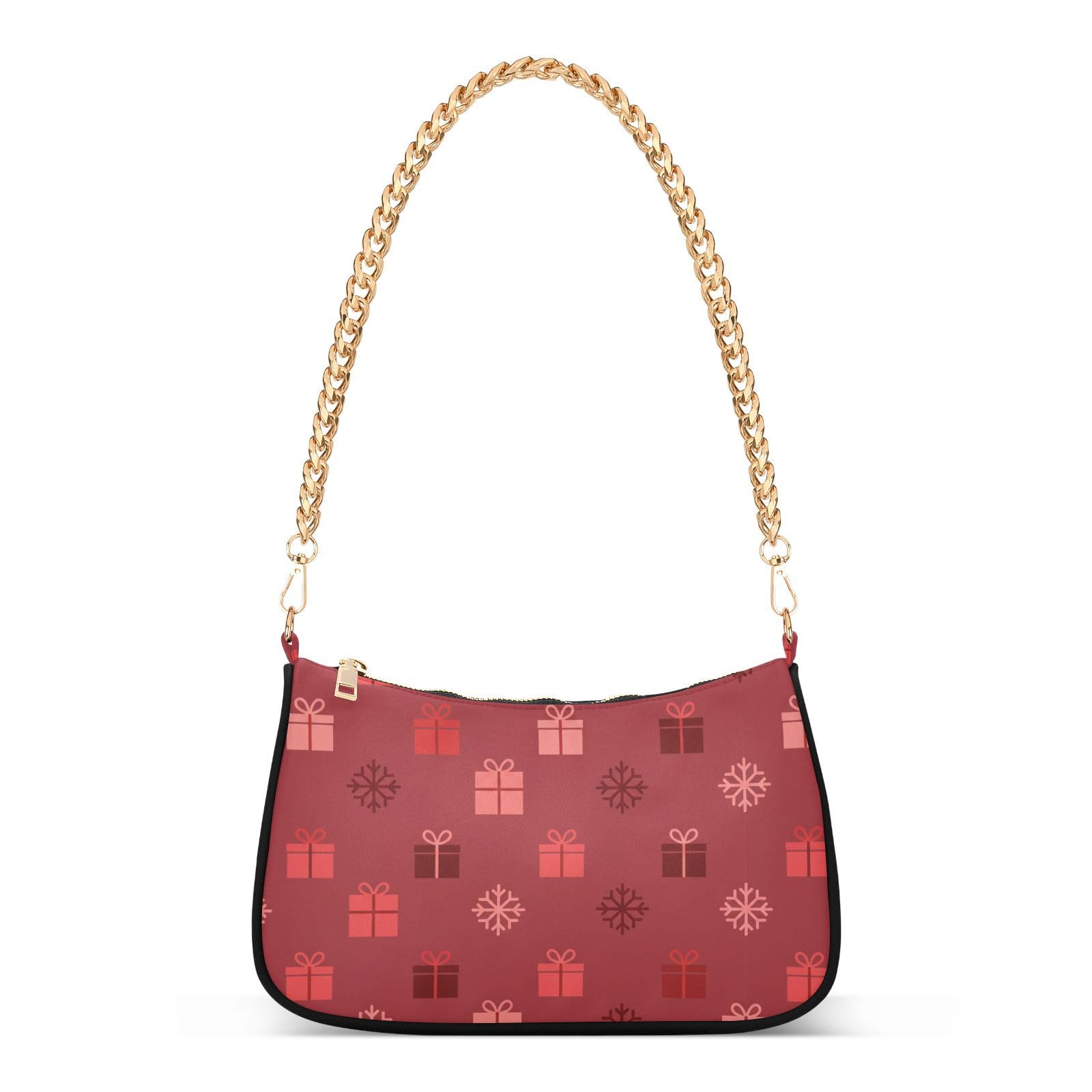 Sac à main avec chaîne chic : l'accessoire marron idéal pour vos sorties d'hiver - 8