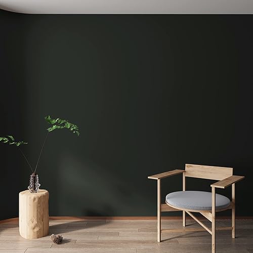 Miniatura 7 de VaryPaper Papel adhesivo verde oscuro de 15.7 x 78.7 pulgadas para armarios, cajones, impermeable, papel tapiz verde para despegar y pegar, papel