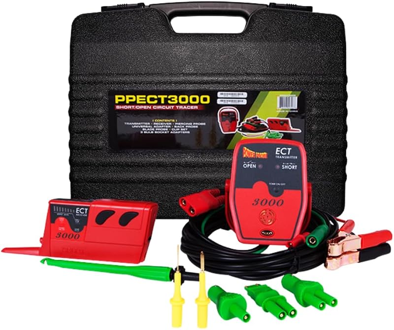 Trazador de circuito de sonda de potencia para pantalones cortos y abiertos, kit completo (ECT3000)