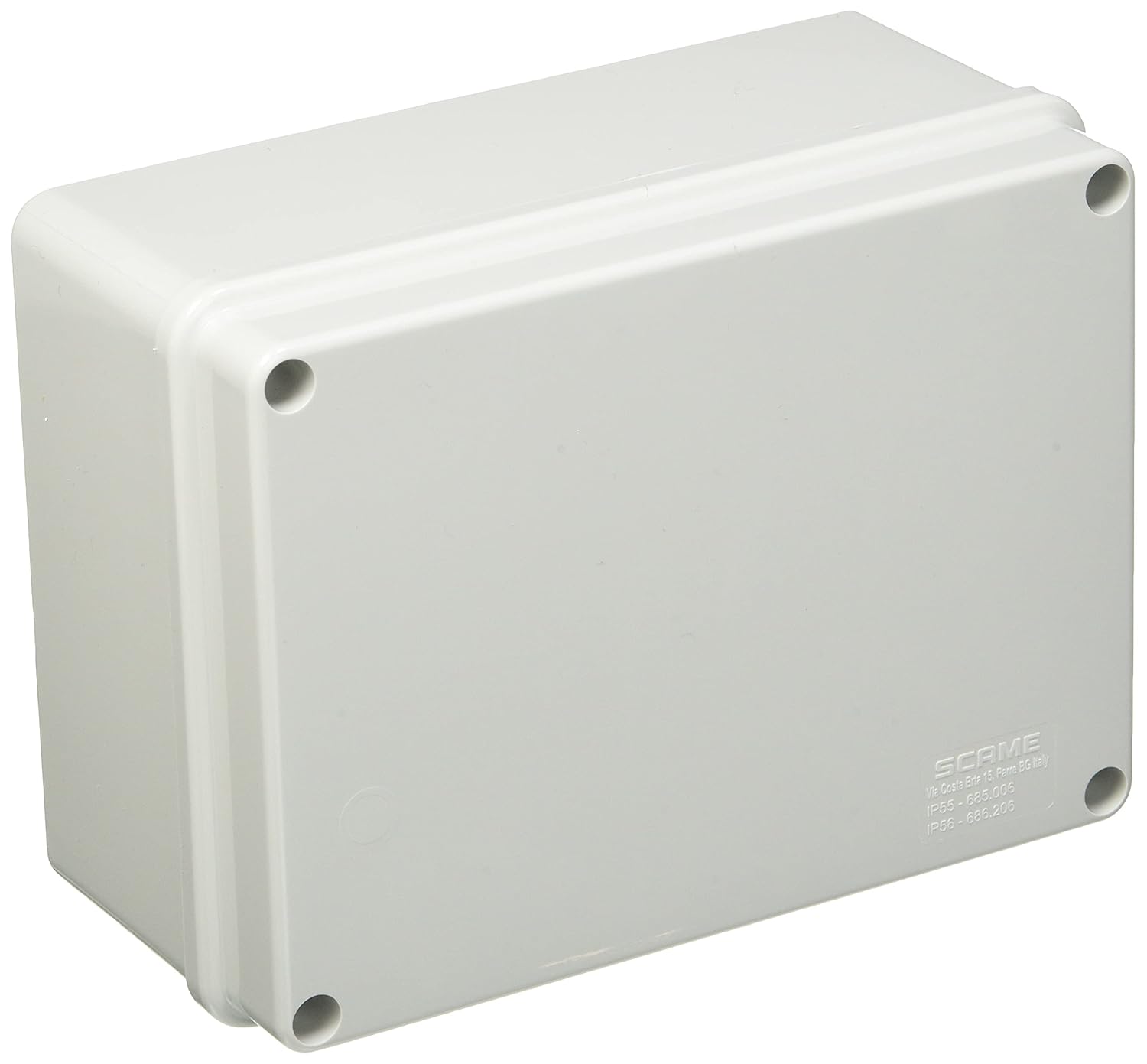 Poly Pool PP0292 Rectangular Junction Box, Wall, Internal Dimensions 150x110x70 mm