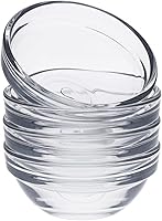 Vista 7 de Beille Cooking Suministros para Hornear de 3 Pulgadas Cuenco Pequeño de Vidrio Pinch Bowl Esencial de Cocina, 2 piezas