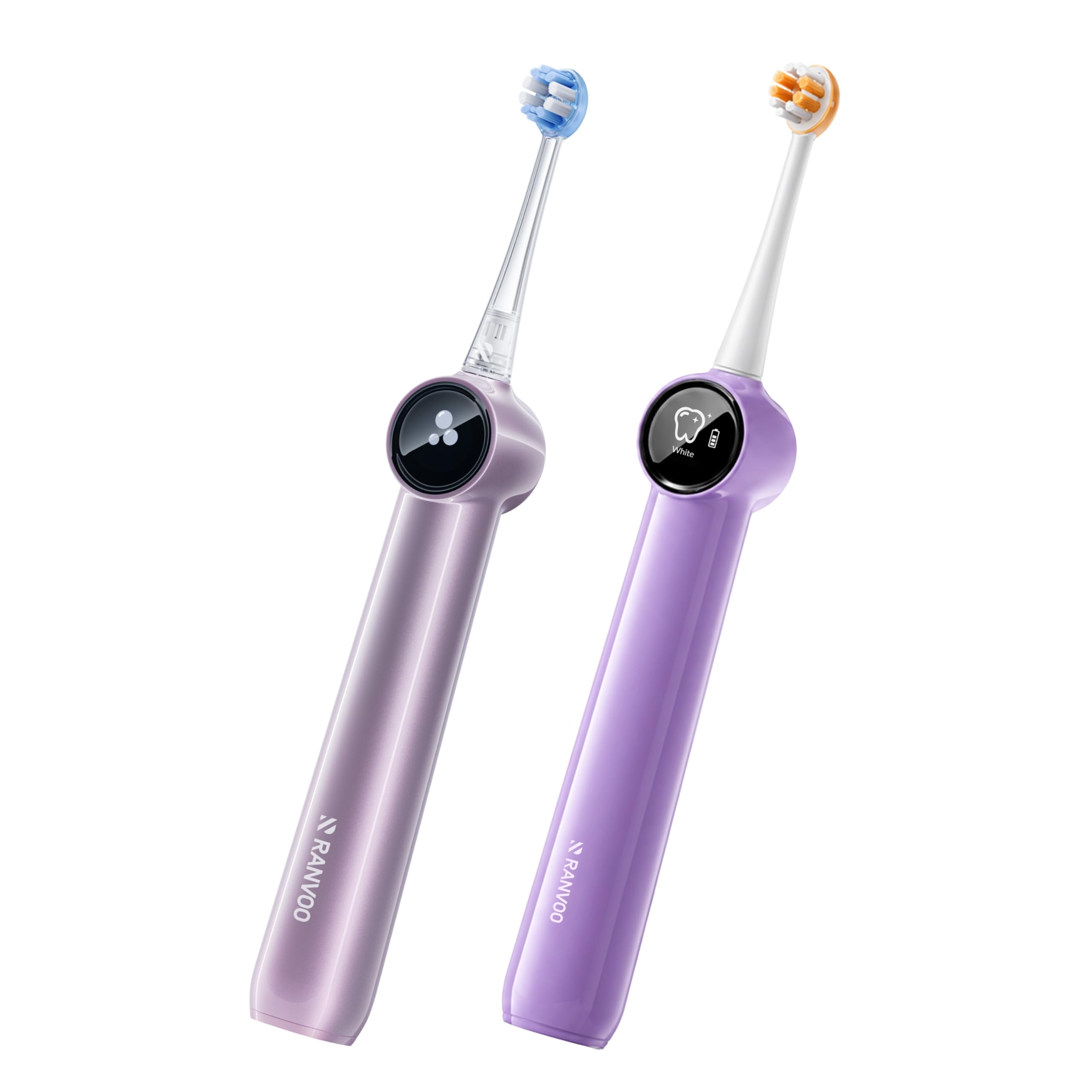 RANVOO Save $41 to Get AirJet X3 Extra Purple Electric Toothbrush and AirJet X5 Electric Toothbrush Together