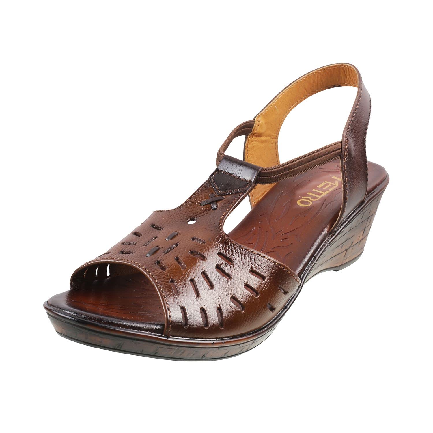 Metro Women Rust Leather Sandals,EU/40 UK/6 (33-3143) (B0BFDVFQNG) Amazon Price History, Amazon Price Tracker