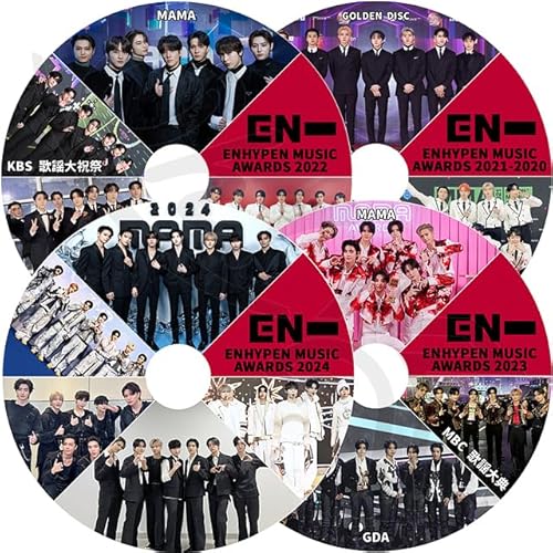 K-POP DVD EN- CUT 2020-2024 MUSIC Awards 4Set GnCt qX WFC WFCN \t \k WEH jL KPOP DVD
