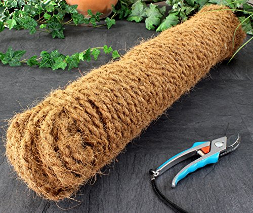 Preisvergleich Produktbild 2x Kokos Baumbinder Kokosseil Kokosgarn Bindeseil 100 m