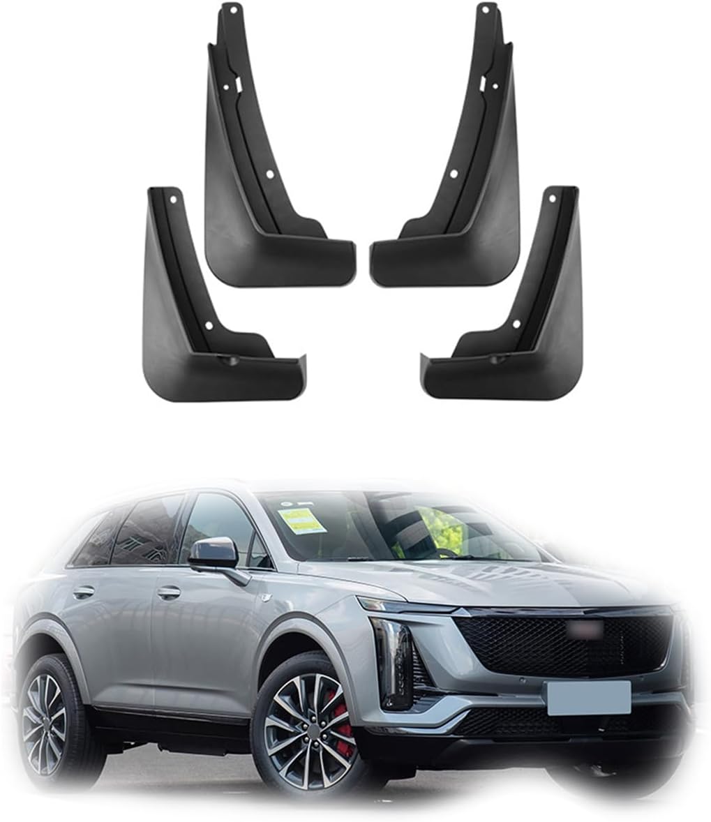 Car Mud Flaps Mudguard for 2025 Cadillac XT5 Front and Rear Mudflaps Splash Guards Heavy Duty Flares 4-PC Auto Accessories,Send 1 Car Wash Towel