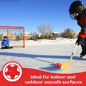 Disco Da Hockey Su Ruote - Riutilizzabile, ABS, Per Allenamento Indoor E Outdoor - Foto 9