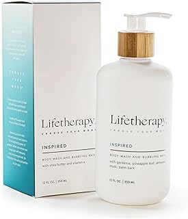 Lifetherapy Gel de baño corporal y baño burbu...